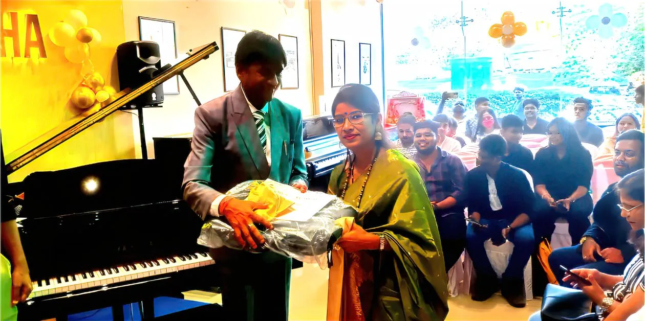 Honoured by Yamaha